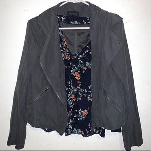 SUEDE MOTO JACKET